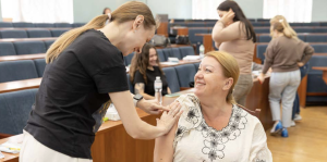 WHO-supported seasonal influenza vaccination training for pharmacists in Ukraine as part of national immunization capacity building