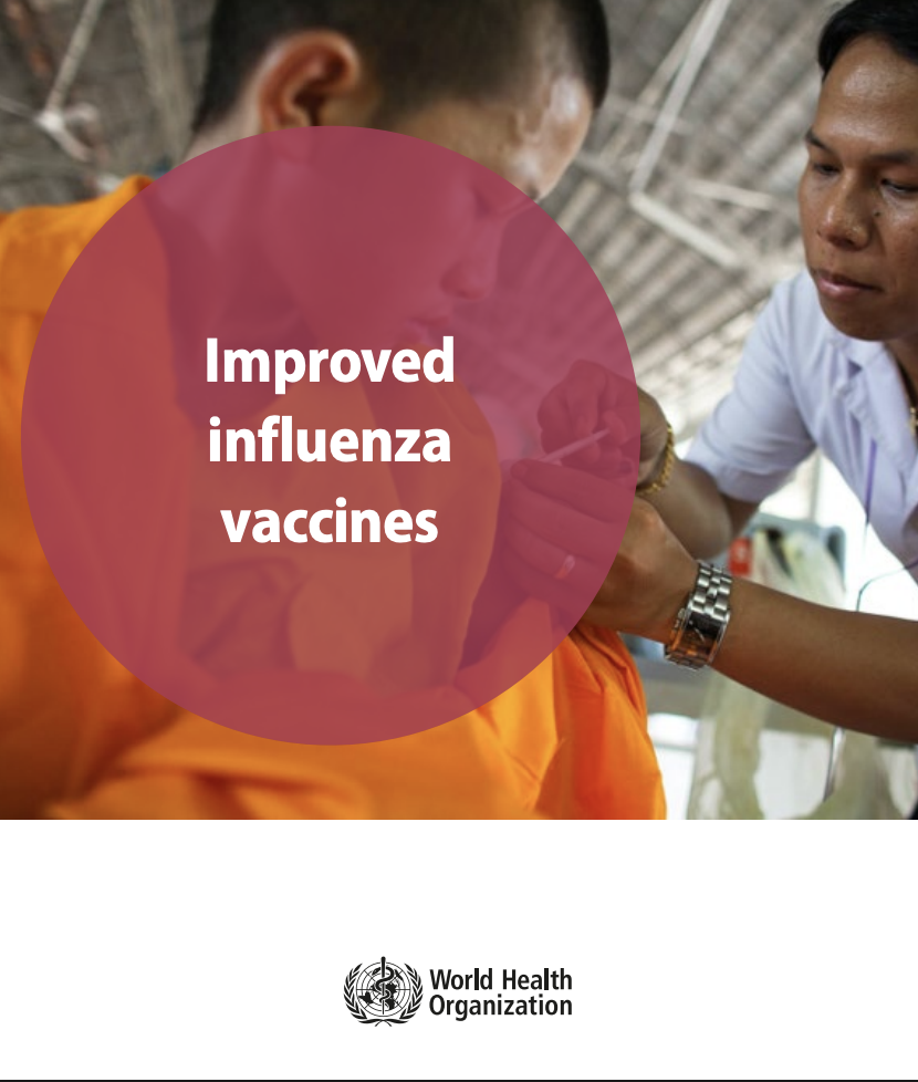 Healthcare worker administering an influenza vaccine during immunization, representing improved influenza vaccination efforts